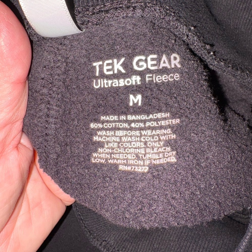 Tek Gear Ultrasoft Fleece Jacket - Black - Picture 5 of 5